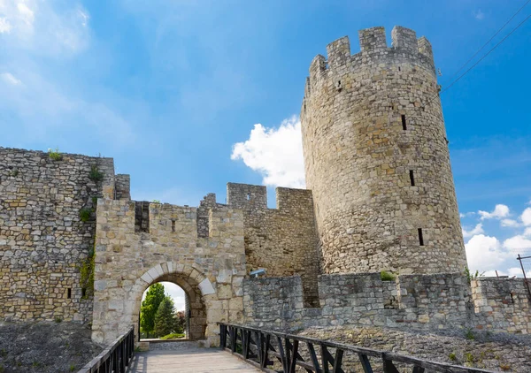Είσοδος Στο Φρούριο Στο Βελιγράδι Καλοκαίρι Σερβία Royalty Free Εικόνες Αρχείου