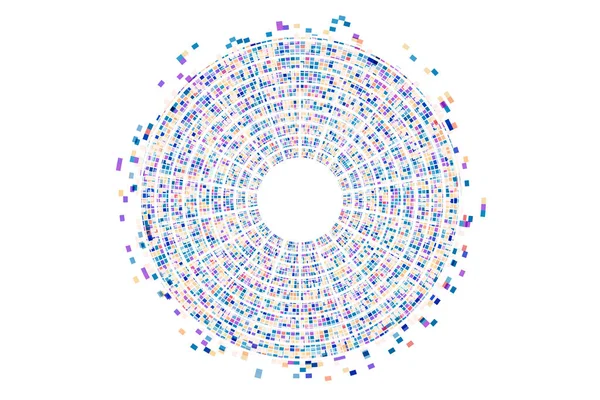 Ilustrace Datového Kódu Genomu — Stock fotografie