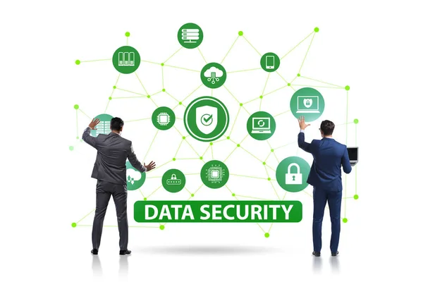 Sicurezza Dei Dati Nel Concetto Sicurezza Informatica — Foto Stock