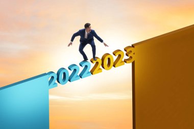 2022 'den 2023' e kadar yeni yıl kavramı