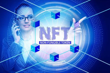 NFT 'deki iş adamları karşılanamaz konseptte