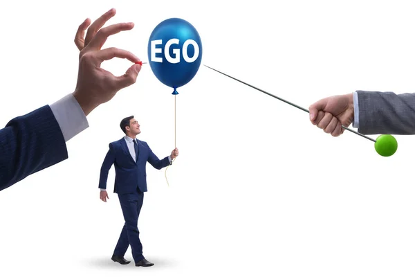 Empresario Concepto Ego Excesivo — Foto de Stock