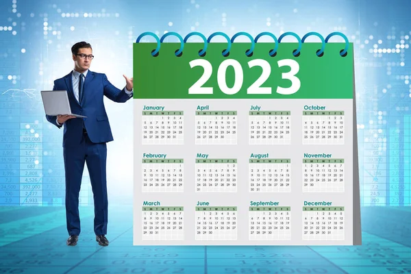 2023年の新暦の概念 — ストック写真