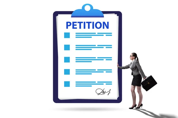 Business People Petition Concept — Stock Photo, Image