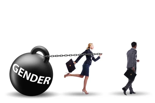 Gender Inequality Concept Career — Stock Photo, Image