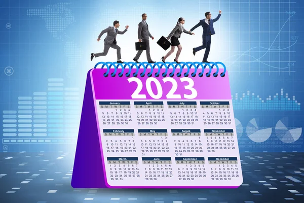 2023 Naptári Koncepciója — Stock Fotó