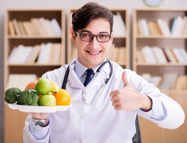 Médico Concepto Dieta Con Frutas Verduras —  Fotos de Stock