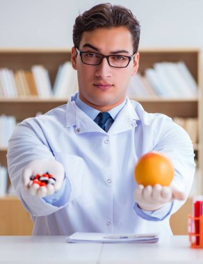 Doktor sağlıklı ve vitamin arasında seçim yapmayı öneriyor.