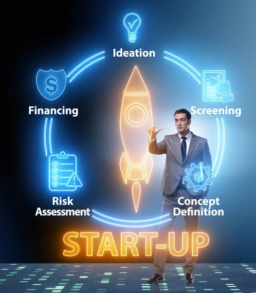 Concepto Start Emprendimiento — Foto de Stock