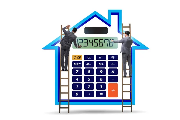 Concept Mortgage Loan Calculator — Stock Photo, Image
