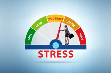 İş kadınında stres ölçer kavramı