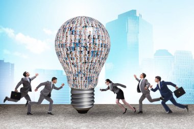 Fikir ve çeşitlilik kavramındaki insanlar