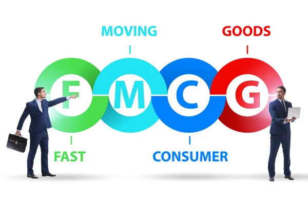 Fmcg Concept Van Snel Bewegende Consumentengoederen — Stockfoto
