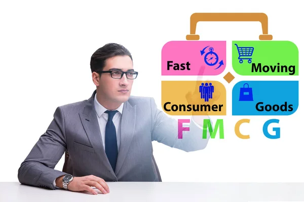 Fmcg Konzept Der Sich Schnell Bewegenden Konsumgüter — Stockfoto