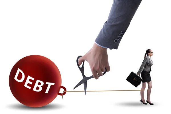 Concept Paying All Debts — Stock Photo, Image