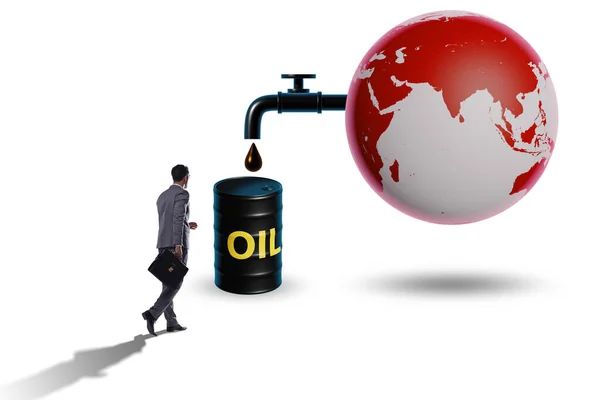 全球石油业的概念 — 图库照片