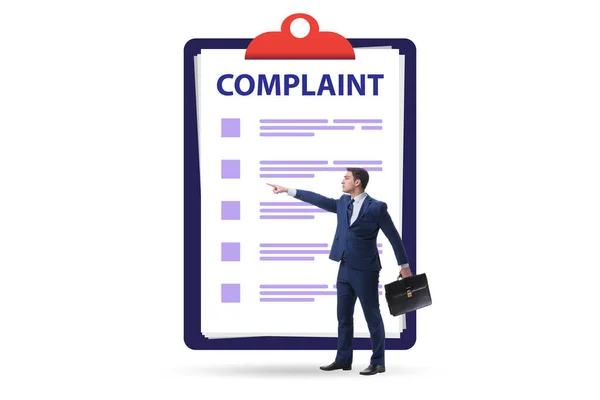 Businessman Customer Complaint Concept — Stock Photo, Image