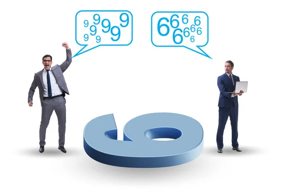 Argument Numbers Concept — Stock Photo, Image