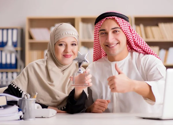 Pair Arab Man Woman — Stock Photo, Image