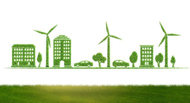 Temiz enerji ve çevre - 3D oluşturma