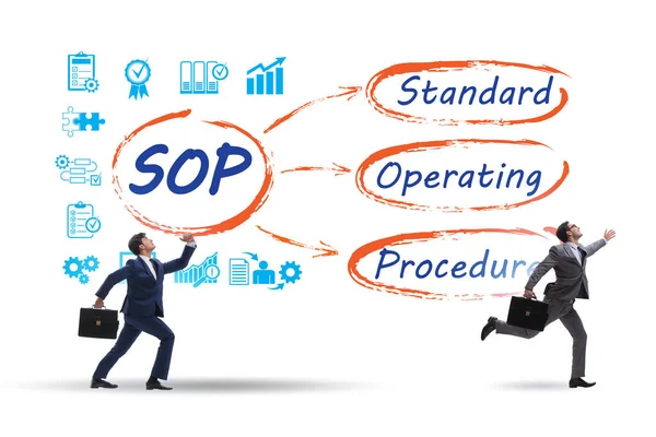 Concept Standard Operating Procedure — Stock Photo, Image
