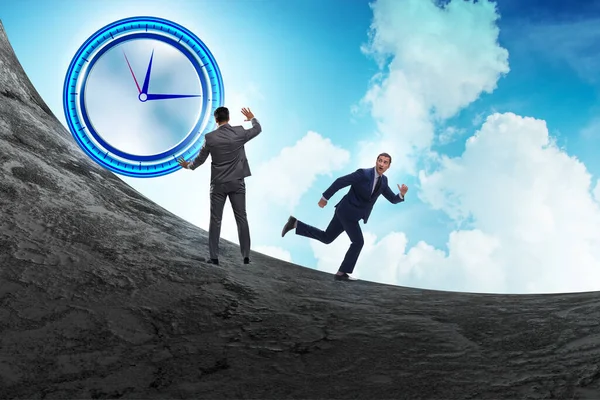 Zakenman Time Management Concept — Stockfoto