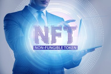 NFT 'deki iş adamları karşılanamaz konseptte