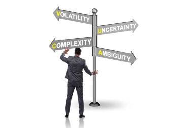 İş adamı VUCA kavramının dönüm noktasında