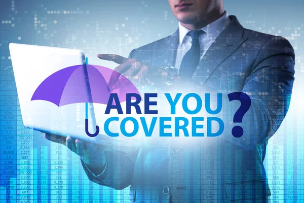 Comprehensive Insurance Concept Question — Stock Photo, Image