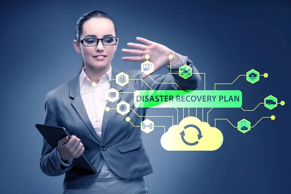 Disaster Recovery Plan Backup Concept — Stock Photo, Image