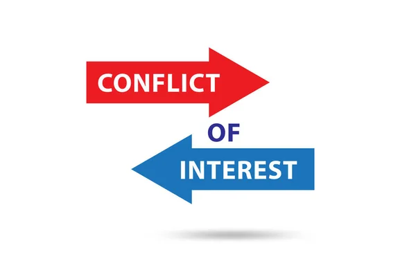 Conflict Interest Concept Ethical Business — Foto Stock