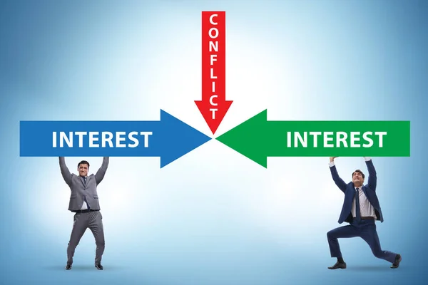 Conflict Interest Concept Ethical Business — Foto de Stock