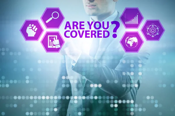 Comprehensive Insurance Concept Question — Stock Photo, Image