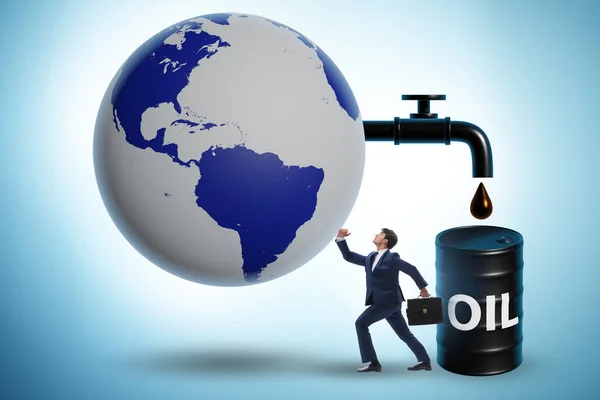 グローバル石油事業の概念 — ストック写真