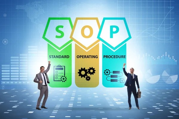 Concept Standard Operating Procedure — Stock Photo, Image