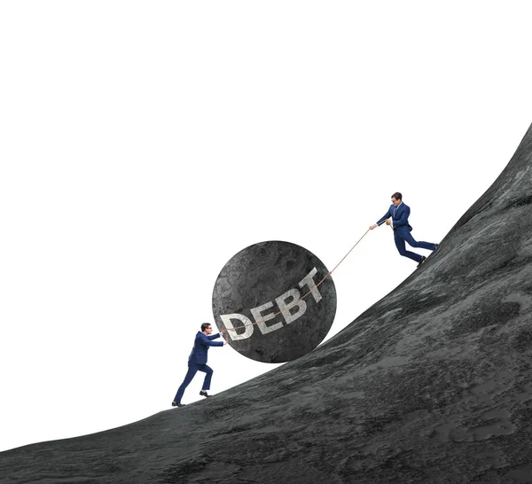 Conceito Dívida Empréstimo — Fotografia de Stock