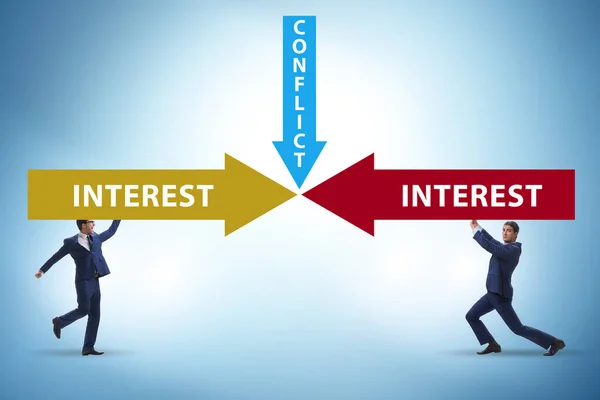 Conflict Interest Concept Ethical Business — Photo