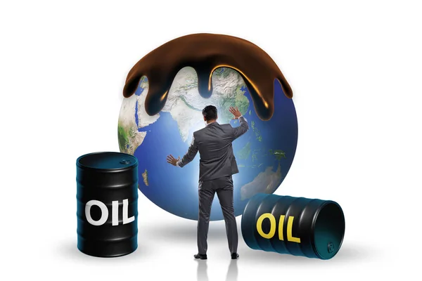 Concept Global Oil Business — Stock Photo, Image