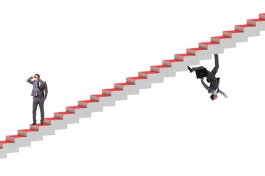 Second career concept with the two businessmen