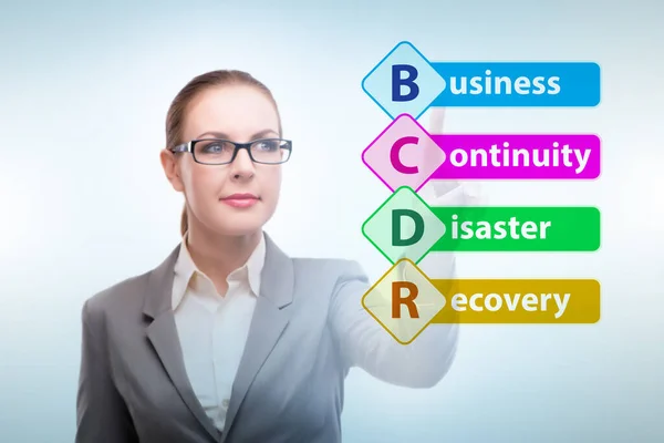 Business Continuity Disaster Recovery Concept — Foto Stock