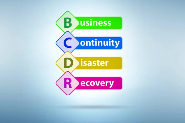 Business Continuity Disaster Recovery Concept — Foto Stock