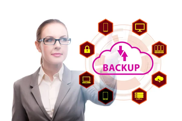 Disaster Recovery Plan Backup Concept — Foto de Stock