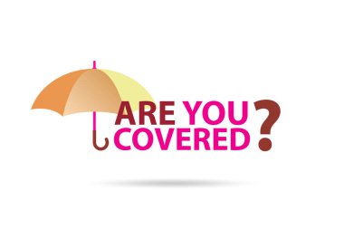 Comprehensive insurance concept with the question