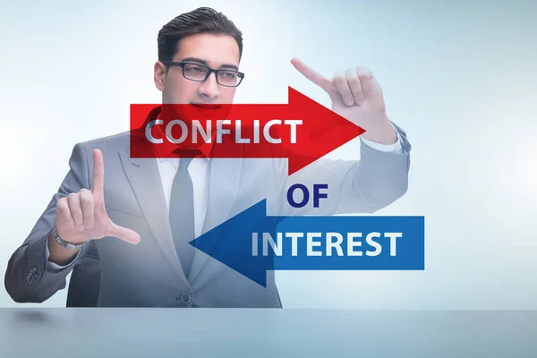Conflict Interest Concept Ethical Business — Stok fotoğraf