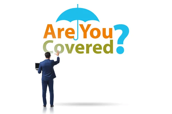 Insurance Concept Question You Covered — Stock Photo, Image