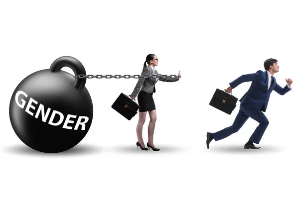 Gender Inequality Concept Career — Stock Photo, Image