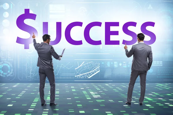 Business Success Concept Businessman — Stok fotoğraf