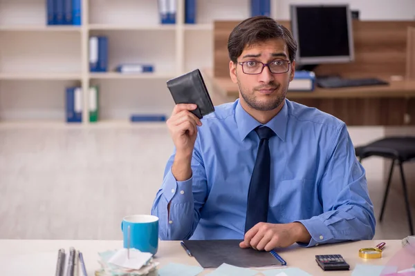 Young Accountant Working Office — Stock Photo, Image