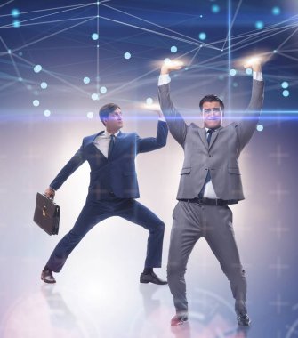 İş adamları ağ ağını kavramsal olarak destekliyor