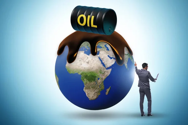 Concept Global Oil Business — Stock Photo, Image
